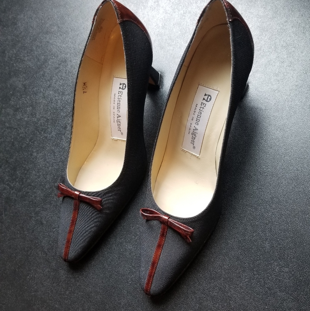 Etienne aigner made in Spain high heels